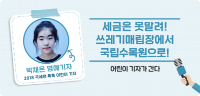 ✍️ 세금은 못말려! 쓰레기매립장에서 국립수목원으로! _박채은 기자