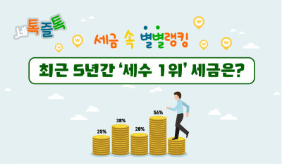 최근 5년간 ‘세수 1위’ 세금은?