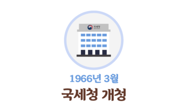 ‘국세청의 변천사’가 궁금해요! (1편)